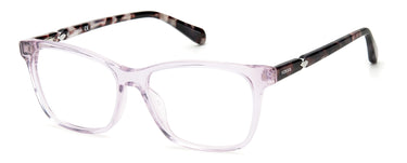 Premium Women Fossil Model Eyeglasses: Fos 7033 - Crystal Havana- SpecSMART Eye Clinic (Diagonal View)